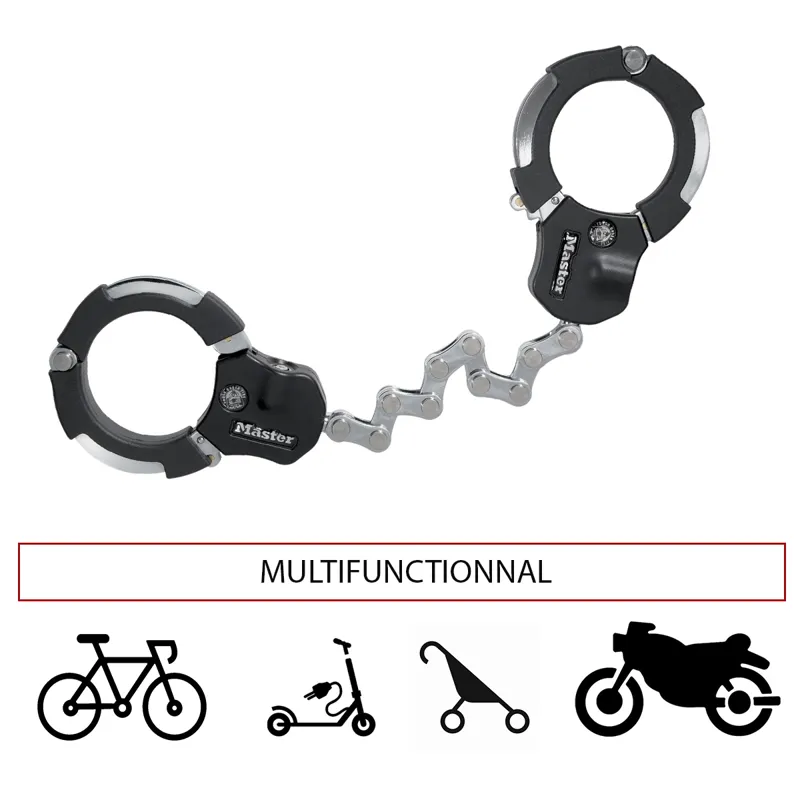 Master Lock Sold Secure Bronze Street Cuff 7.6mm Hardened Steel 8290 -2